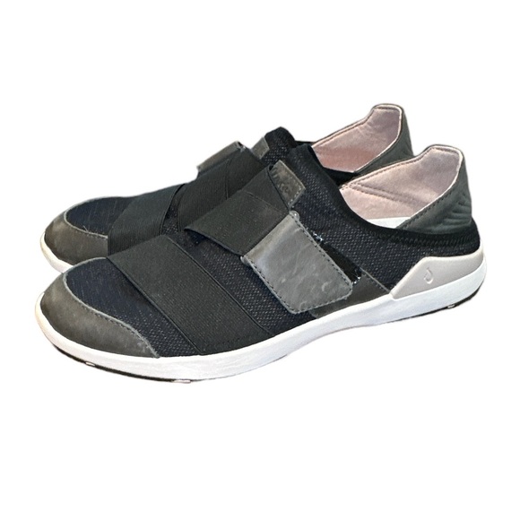 Olukai Mikilua Kako'o Black Sneakers Womens Size 9 W - Picture 4 of 8